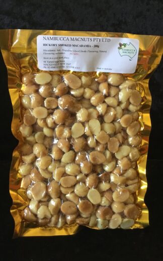 Hickory Smoked Macadamias - 200g