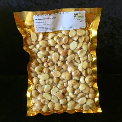 Dry Roasted (NO SALT) Macadamias - 200g