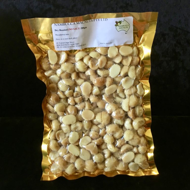 Dry Roasted Macadamias (no salt) Nuts, Snacks & Fresh Flowers