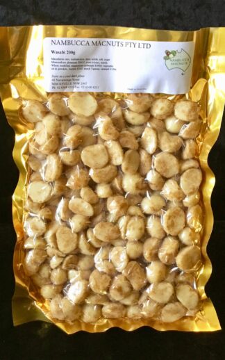 Wasabi Macadamias - 200g