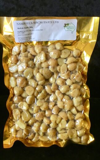 Herb & Garlic Macadamias - 200g