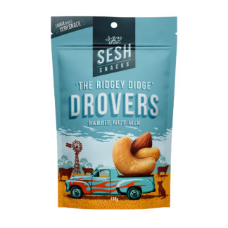 Sesh Snacks ‘The Ridgey Didge’ Drovers Mix - 130g